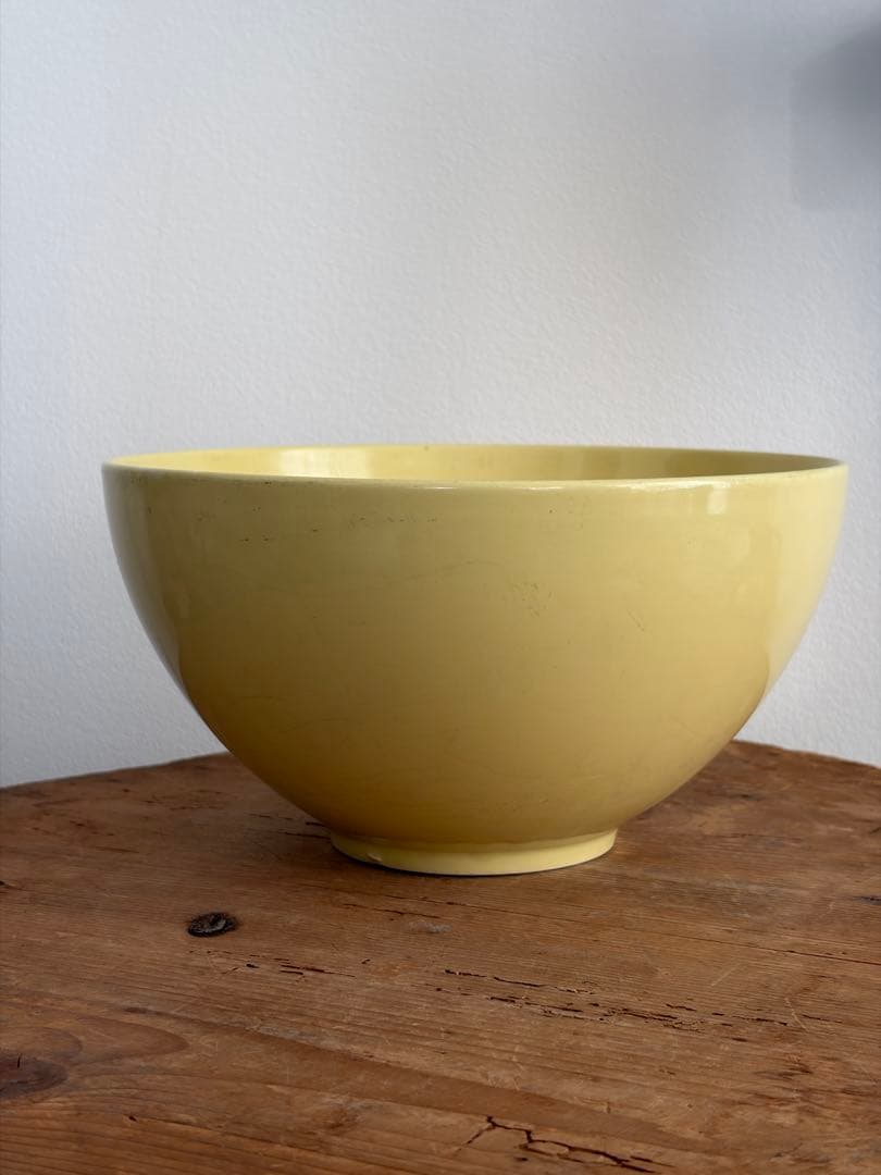 希少サイズArabia Kilta Bowl yellow 特大 アラビア