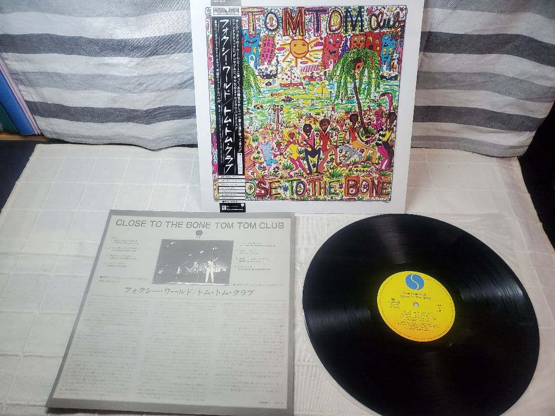 懐かしの洋楽LP５枚 トムトムクラブ.デビッド ボウイ.ラバー ボーイ.他