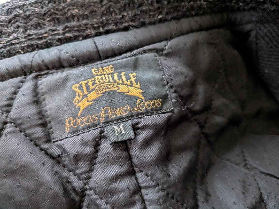 グラッドハンド ギャングスタービル ショールカラー ジャケット コート M 38