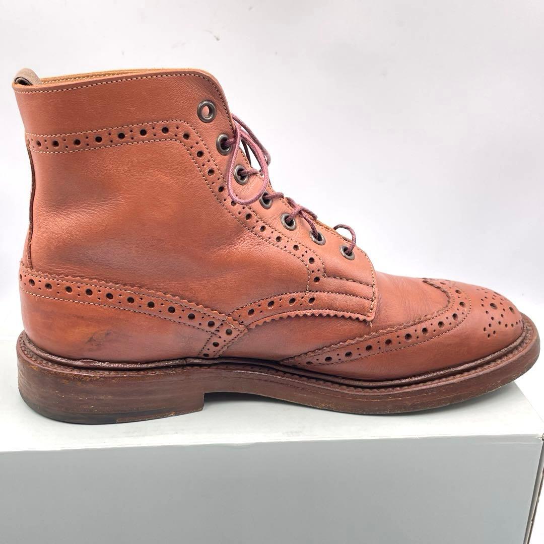 良品✨トリッカーズ　カントリーブーツ　ウィングチップ　26cm モールトン