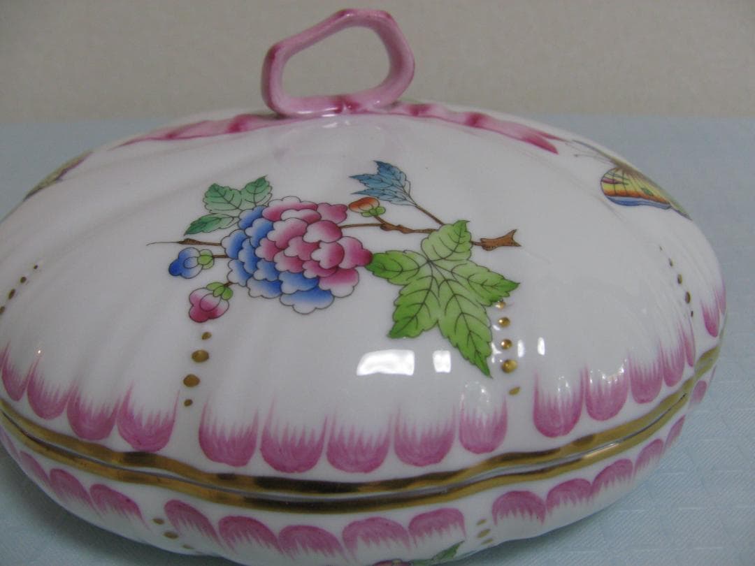 希少サイズ★HEREND ヘレンド ヴィクトリアブーケ ボンボニエール