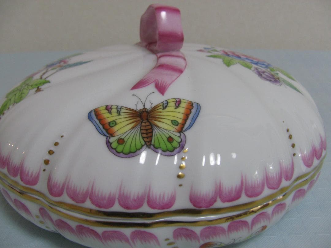 希少サイズ★HEREND ヘレンド ヴィクトリアブーケ ボンボニエール