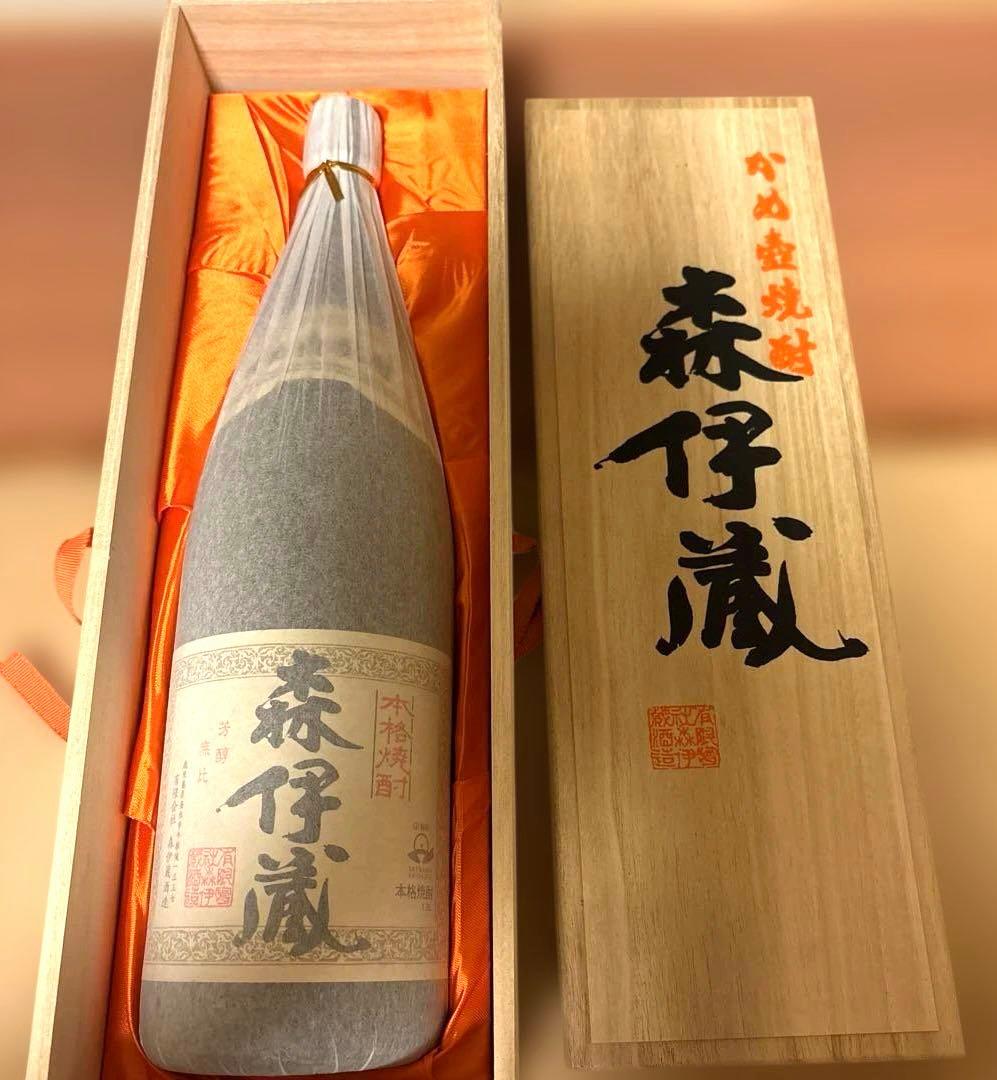 森伊蔵 焼酎 1800ml 桐箱入り