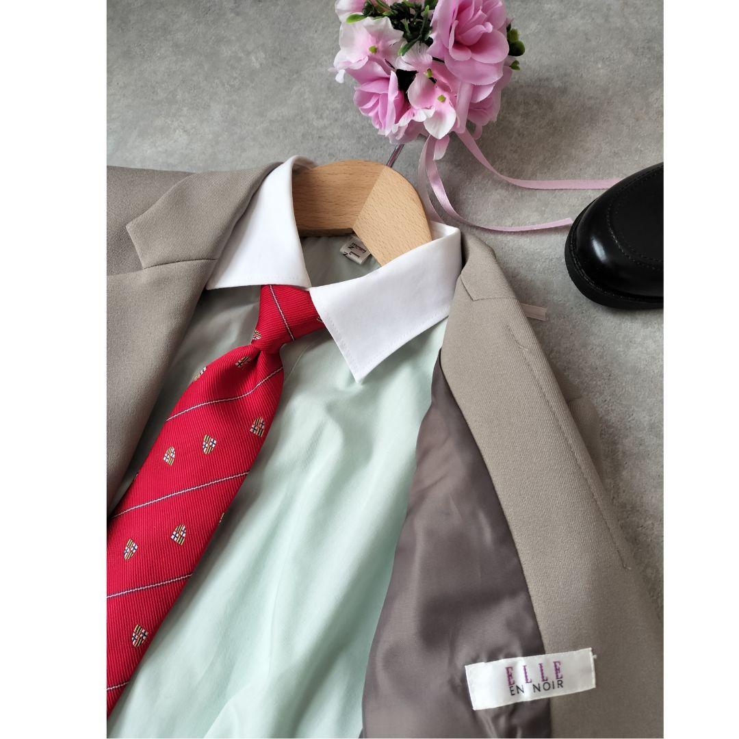 極美品 ELLE EN NOIR　男の子フォーマル6点　120　長ズボン　卒入学