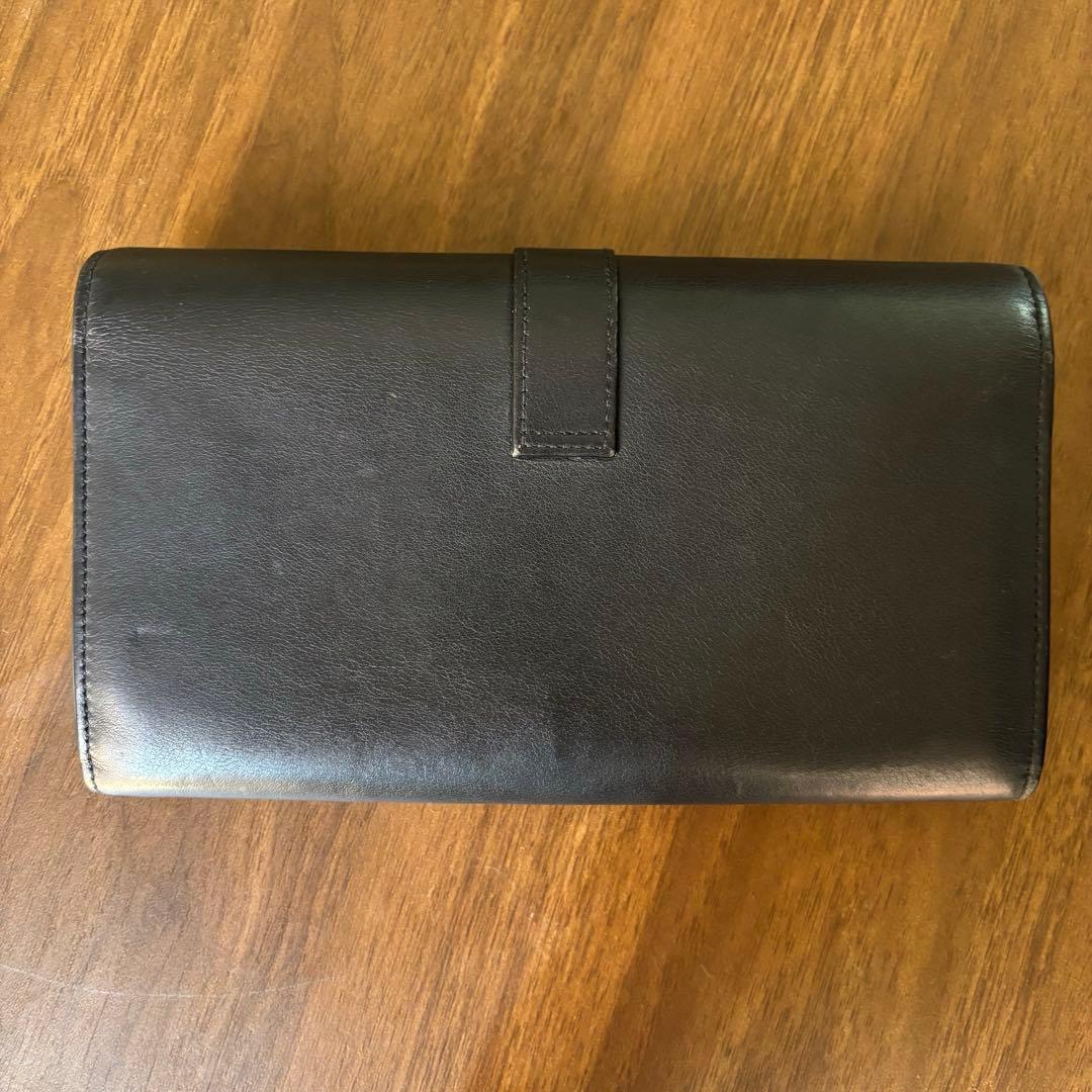 SAINT LAURENT 長財布　ネイビー