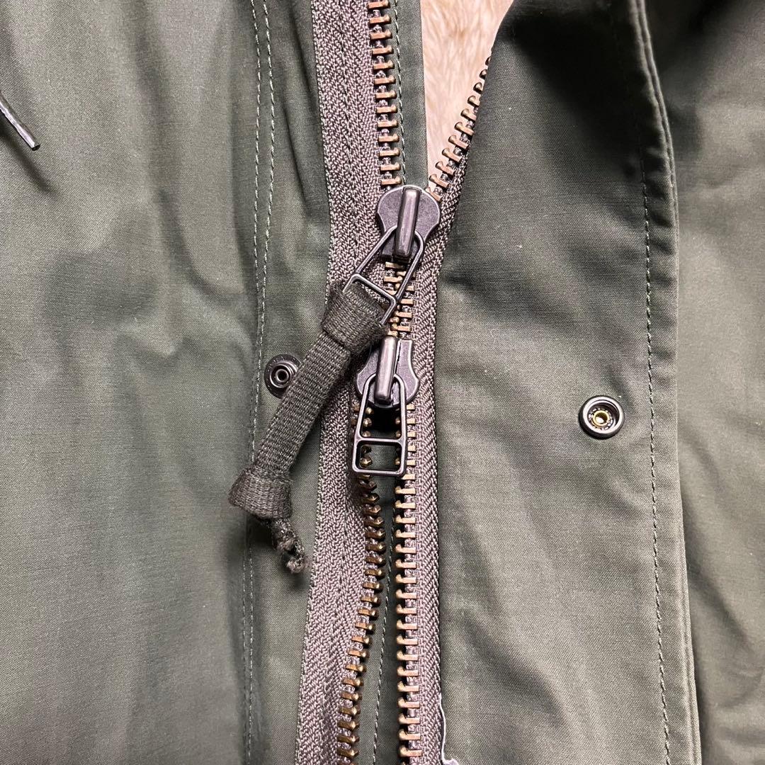 【美品】アメリカンラグシー モッズコート オリーブ Ｍ 4way ラクーンファー