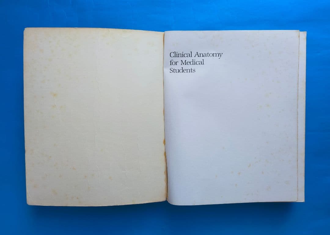 激レア❗希少❗貴重❗医学生のための臨床解剖学 医学書 掘り出し物❗