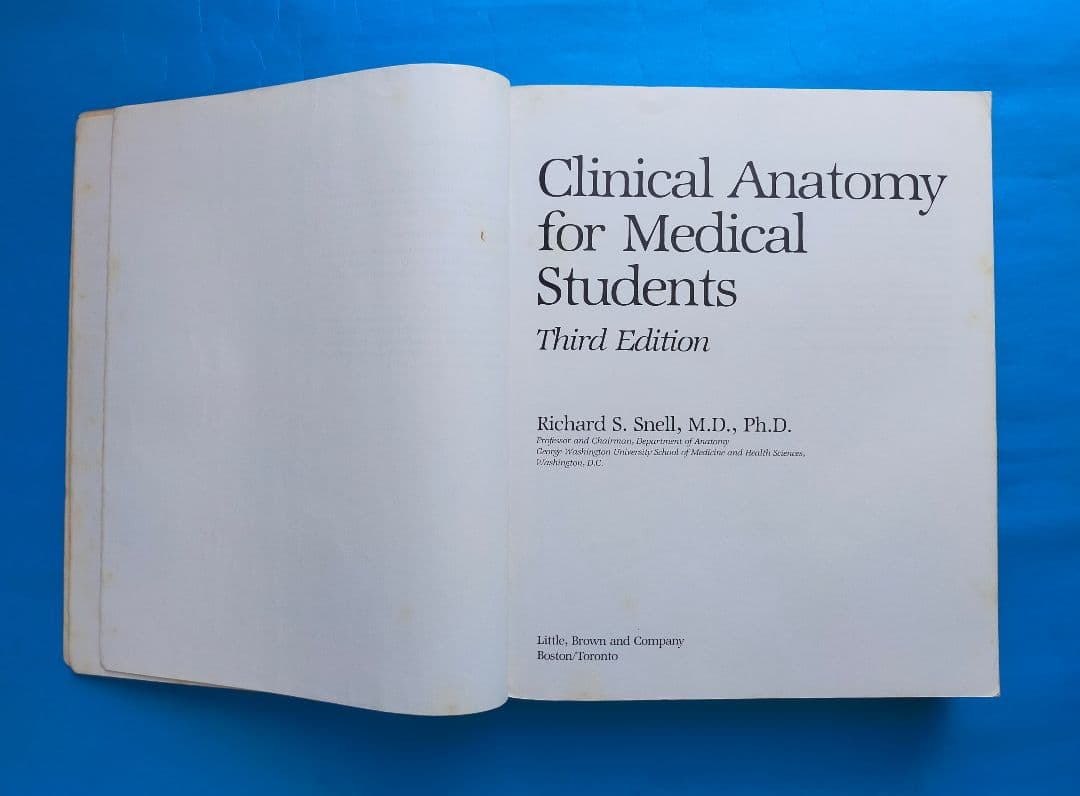 激レア❗希少❗貴重❗医学生のための臨床解剖学 医学書 掘り出し物❗