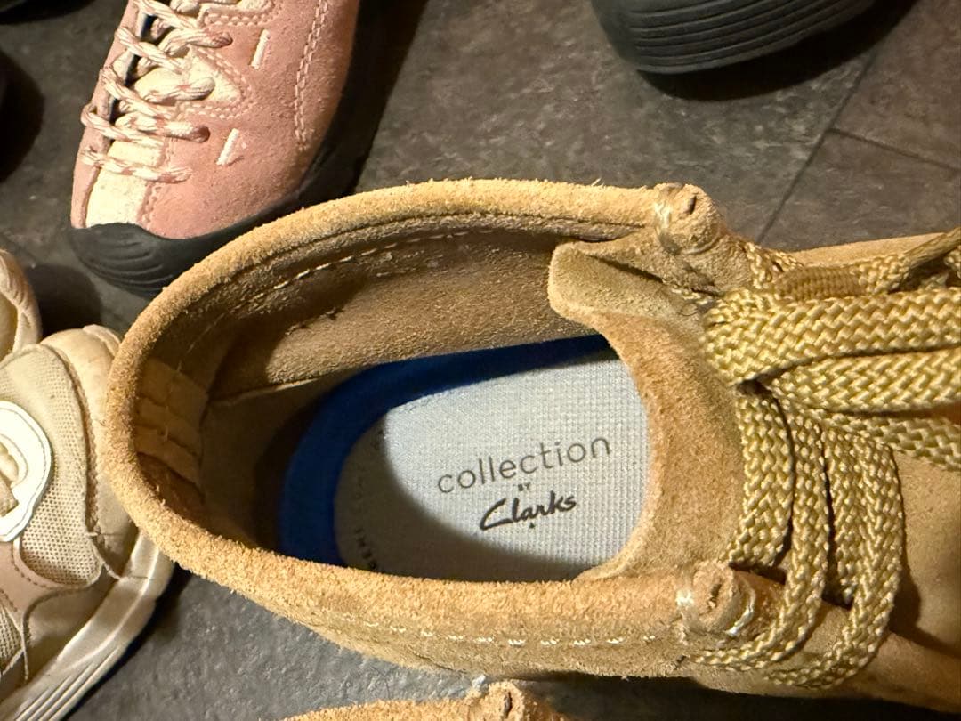【クラークス】Clarks ワラビーブーツ　ダークサンドスウェード　UK7