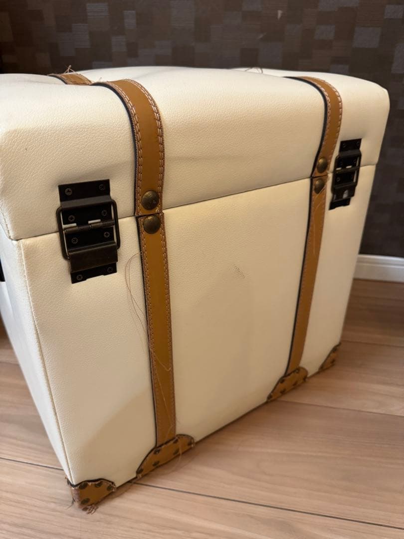 収納スツール トランク 椅子 チェア ボックススツール 収納ボックス　チェスター