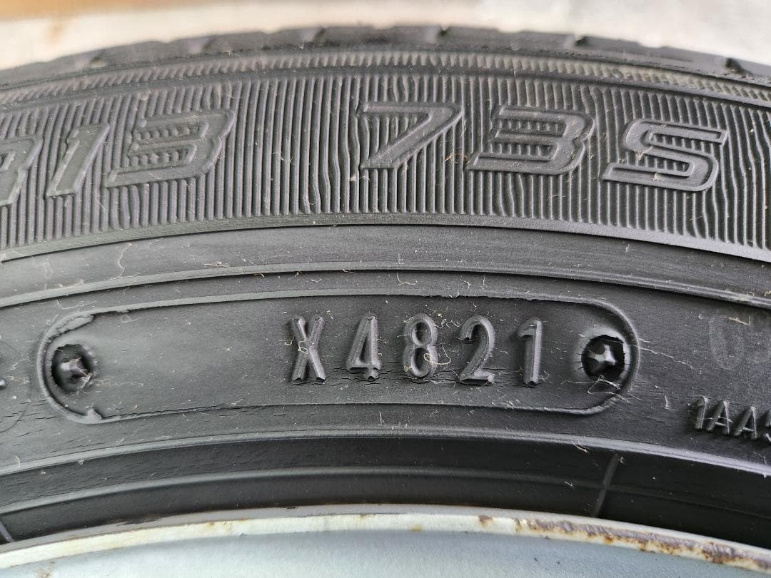 送料込☆2021 ダンロップ タイヤホイールセット155/65R13☆4本