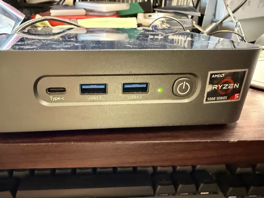 大幅値下げ ミニPC AMD Ryzen 5 5600H 32GB/2TB