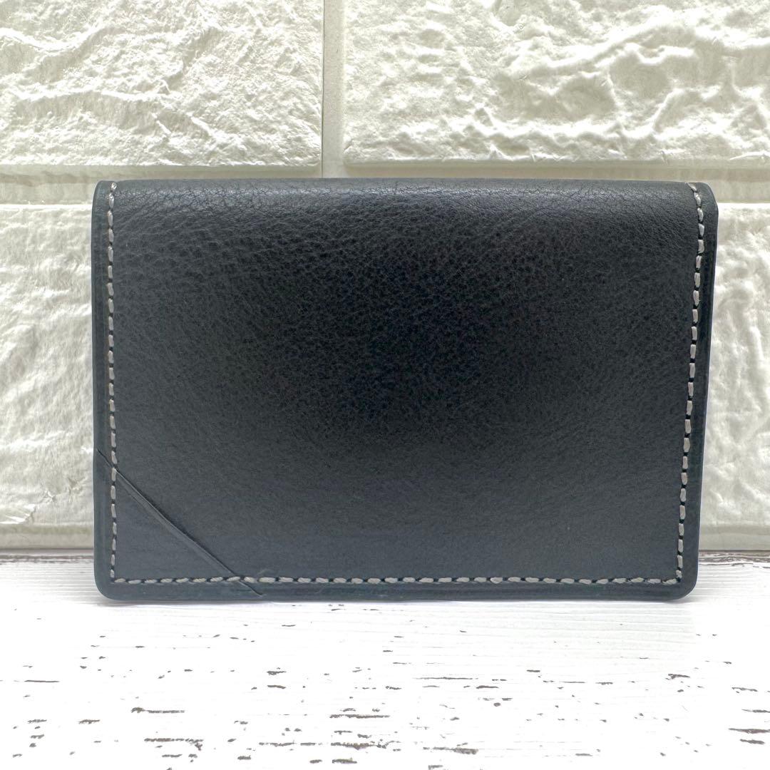 新品・未使用　土屋鞄　名刺入れ　ウルバーノ ベルトカードケース　ブラック