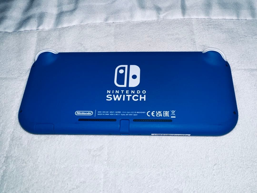 Nintendo Switch Lite 青 アダプタ付き 箱無し