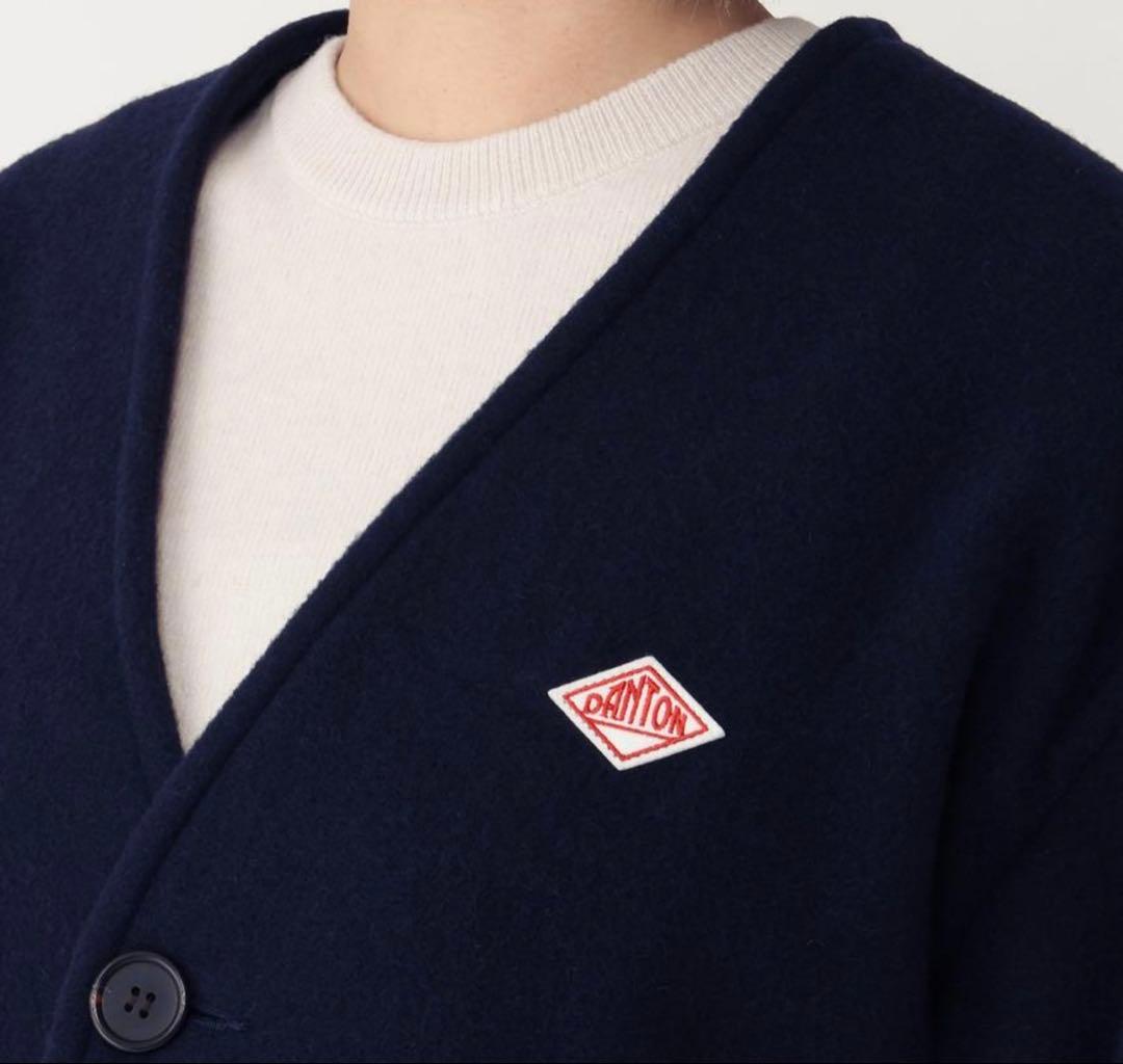 【DANTON】ダントン ウィメンズシングルウールパイルVネックジャケット