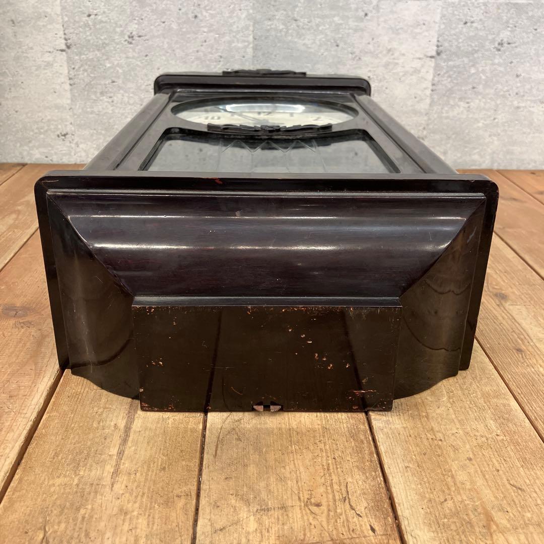 ジャンク品 昭和レトロ 当時物 精工舎 14日巻 手巻時計 柱時計 壁掛け時計