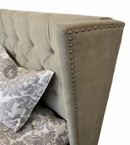 要問合わせ♥️海外ホテル空間♥️クラシックモダン　シングルベッド　ベッド　グレー