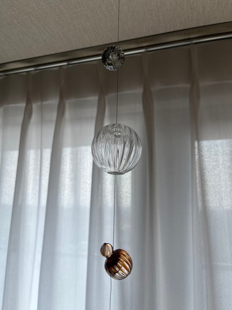 ガラスのモビール　はるら工房　ガラスモビール