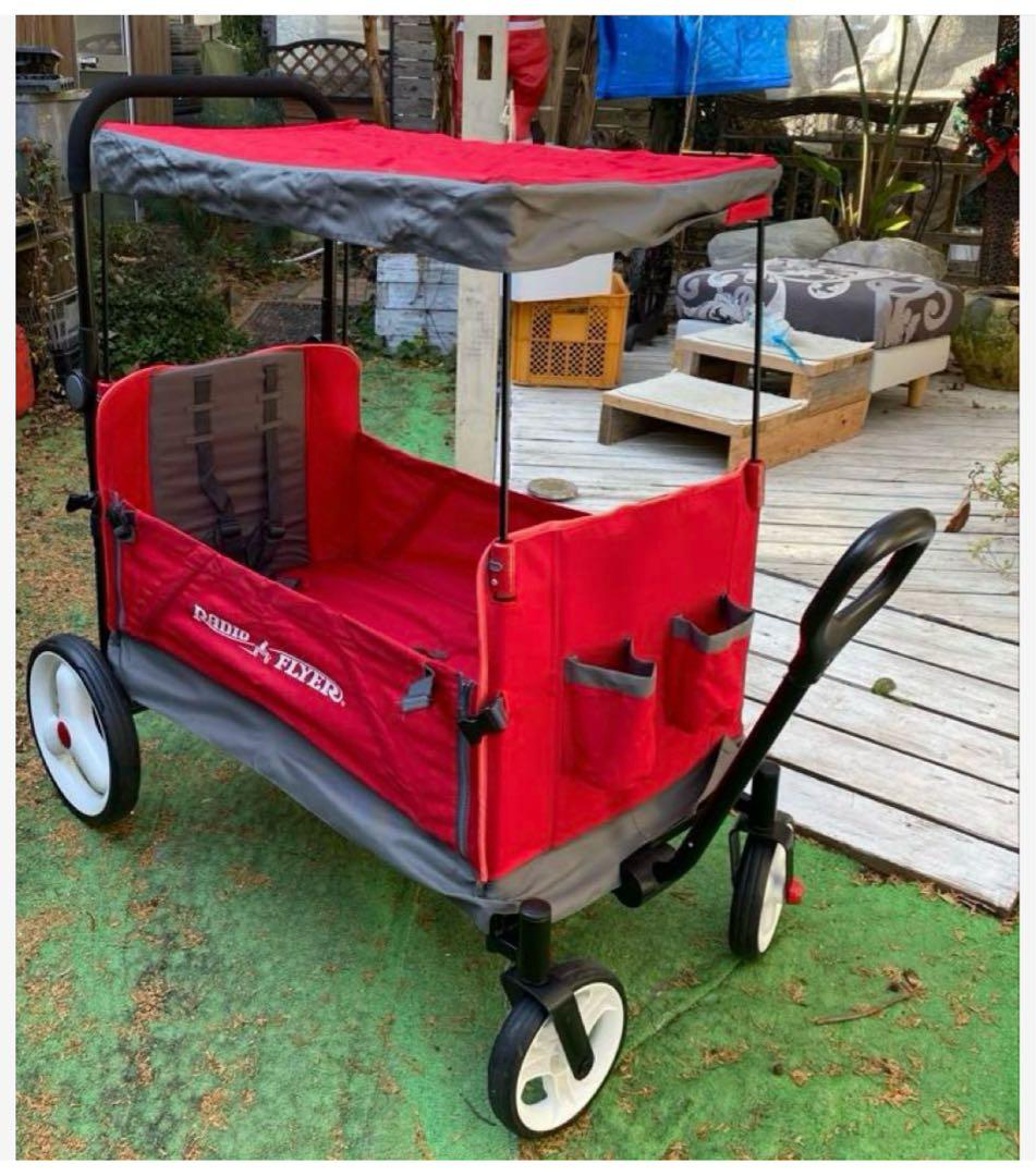 Radio Flyer ラジオフライヤー ストローラー ワゴン　キャノピー付