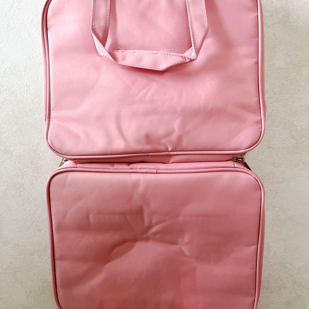 ハンギングトラベルトイレタリーバッグ 防水 トラベルボトル付き 吊り下げ式