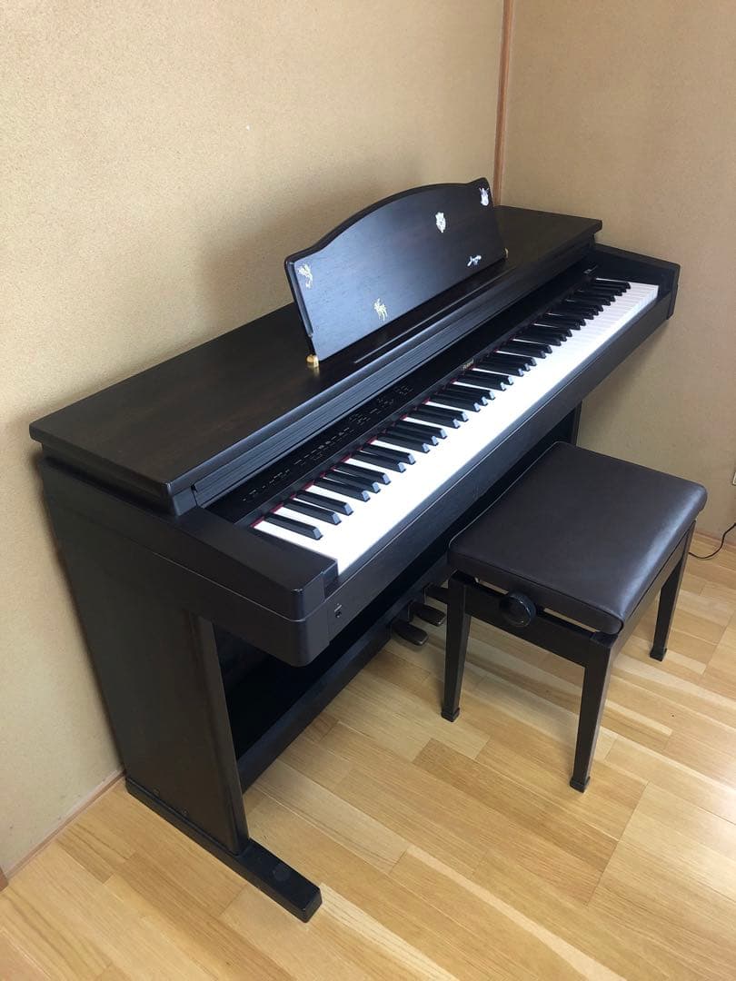 ローランド電子ピアノ　HP-2800 黒 88鍵 椅子付き
