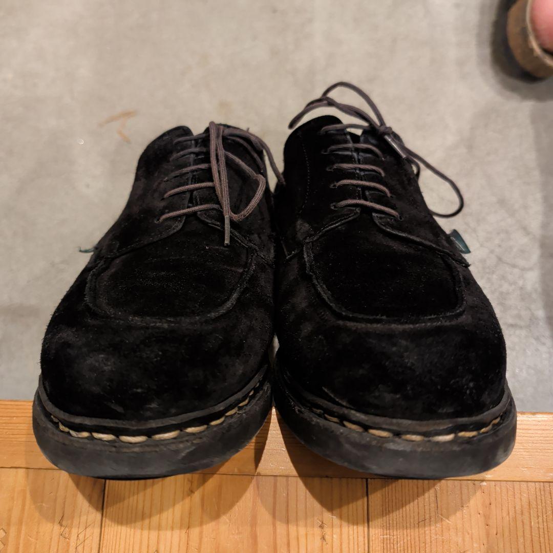 Paraboots ユナイテッドアローズ別注 シャンボード 黒スエード 8ハーフ