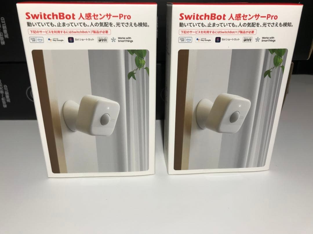 新品計4個Switch Bot + Switch Bot RGBICフロアライト