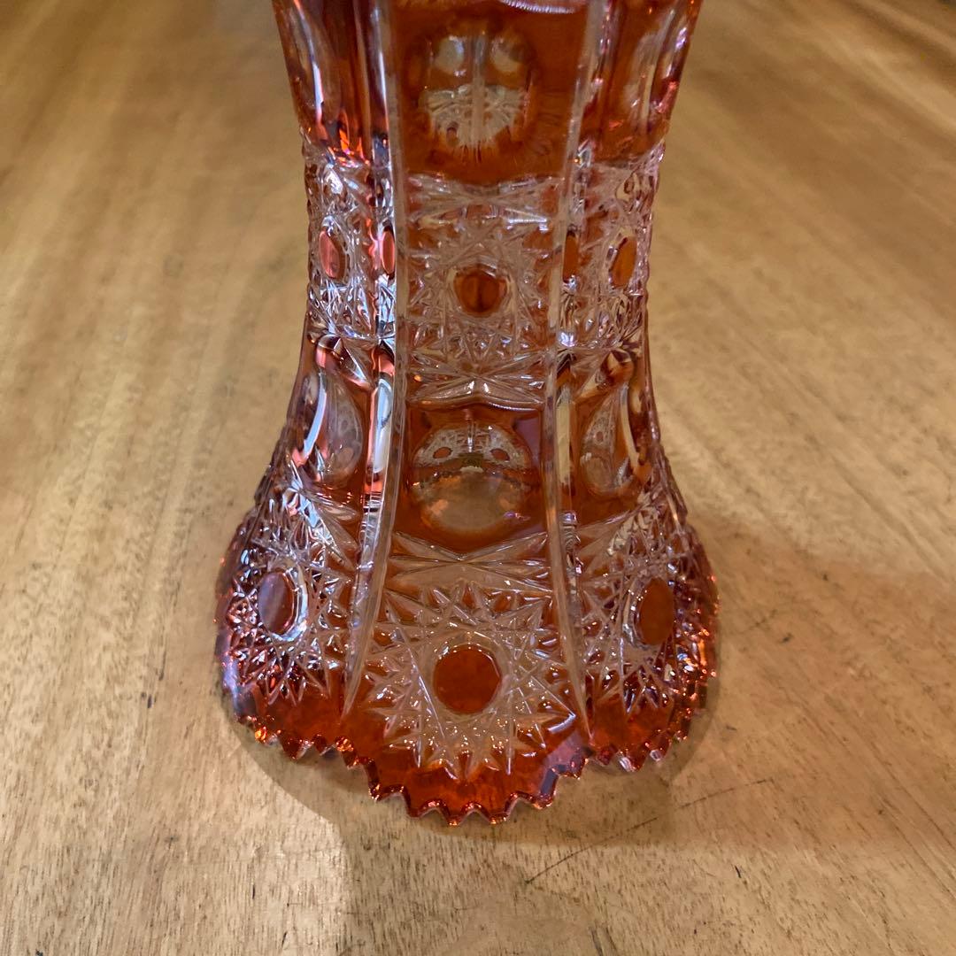 CAESARCRYSTAL BOHEMIAE24% クリスタルフラワーベース