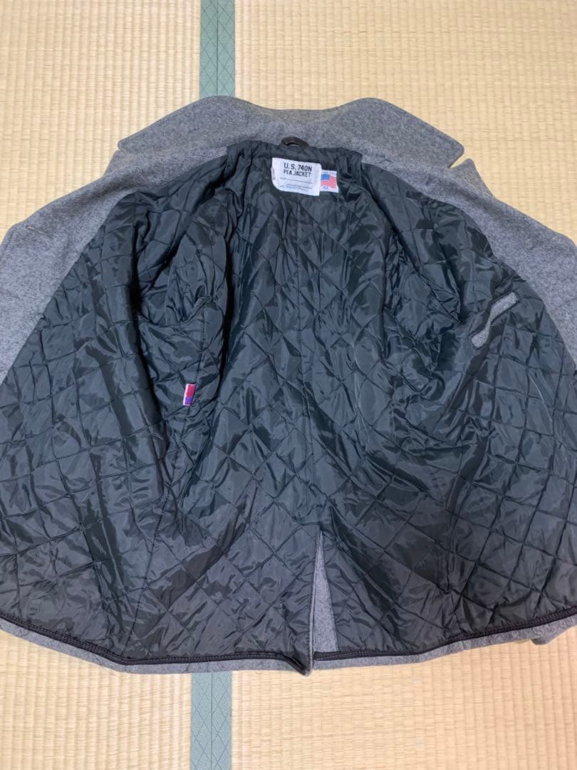 schott ピーコート usa製　グレー　42