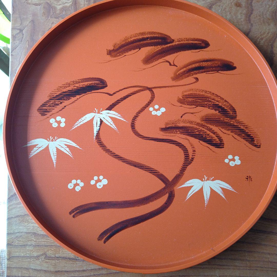 鈴木雅也 三友一閑塗り 飾り盆