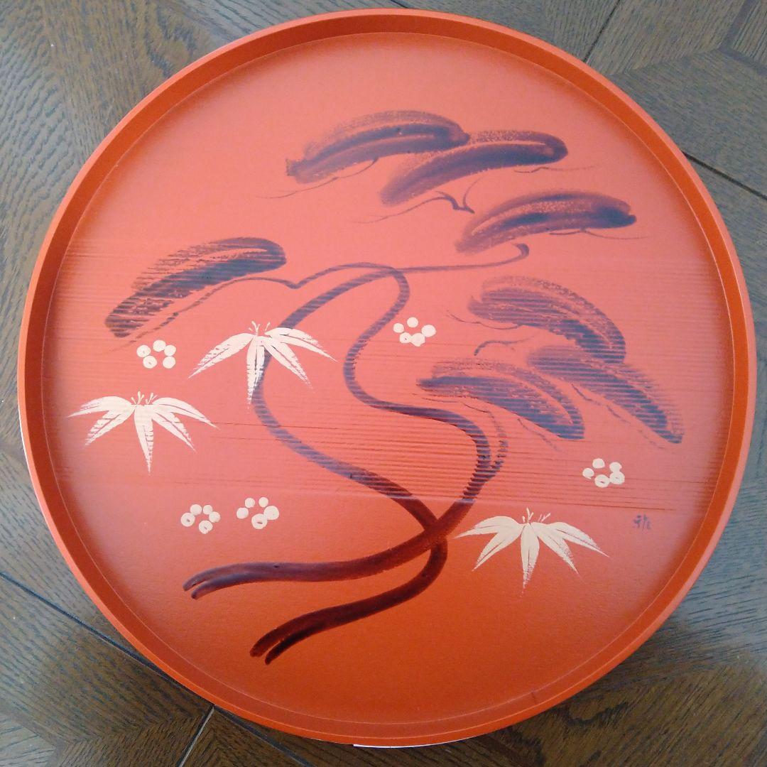 鈴木雅也 三友一閑塗り 飾り盆