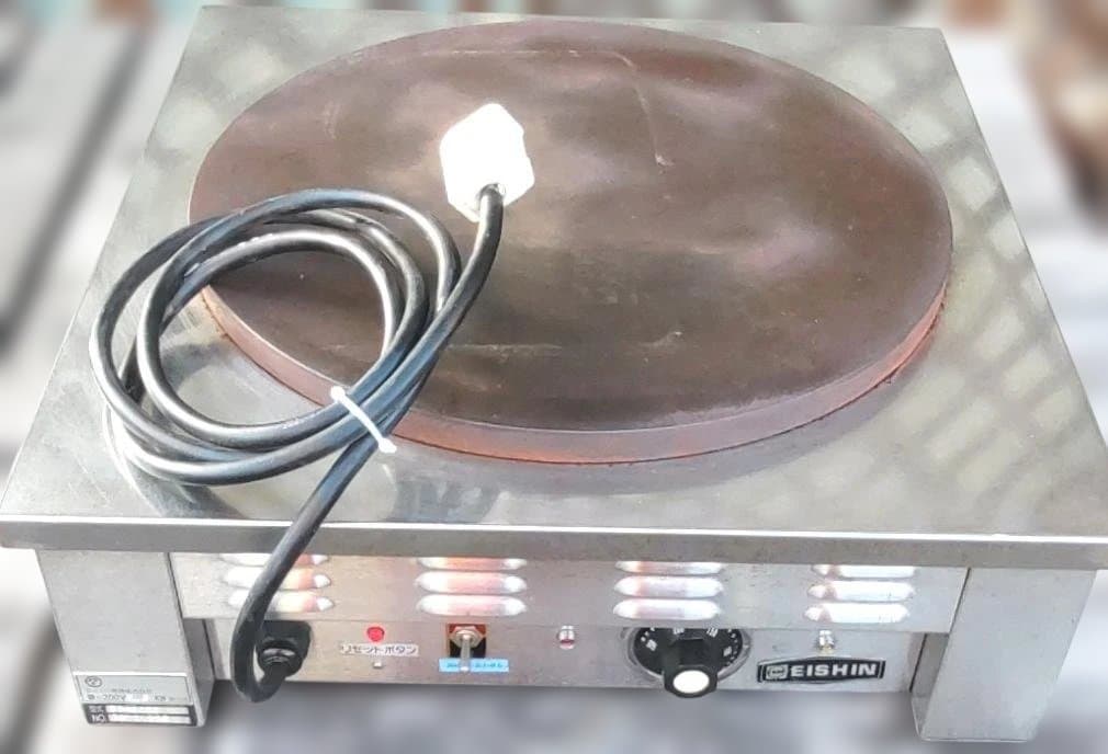 エイシン　電気クレープ焼器　ＥＣ－２０００　【２００Ｖ仕様】　クレープ　ガレット