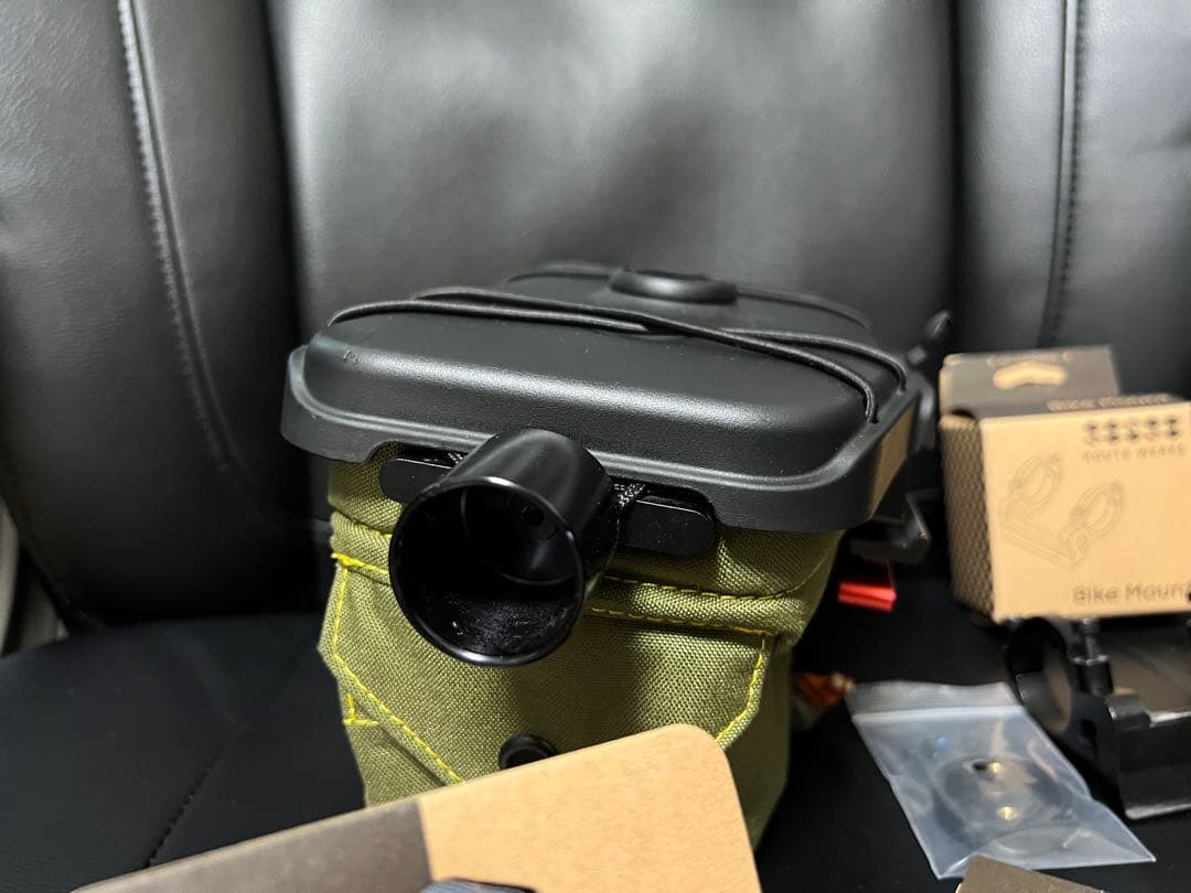 【ROUTEWERKS】ルートワークス　ハンドルバーバッグ　オリーブ31.8