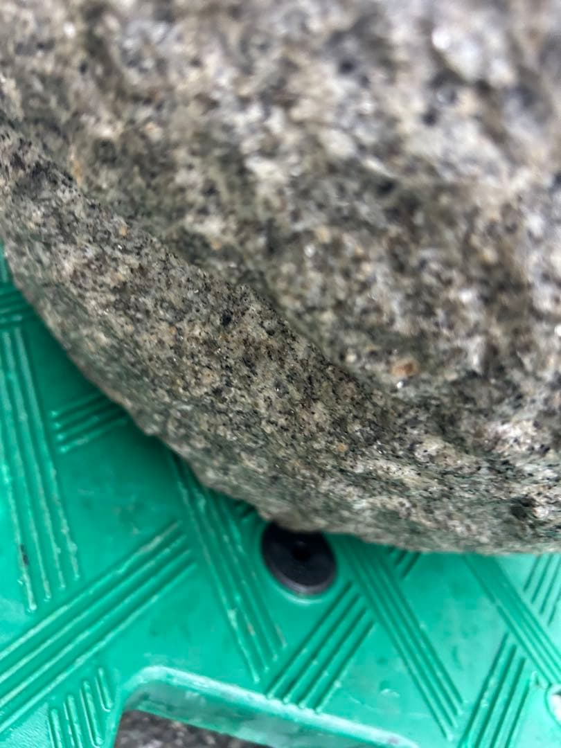 餅つき 石臼 御影石 鉢形 餅臼 二升用 本格派タイプの餅つき石臼　杵つき