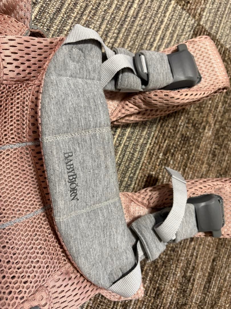 BABY BJORN ベビービョルンハーモニー 抱っこ紐 ダスティーピンク