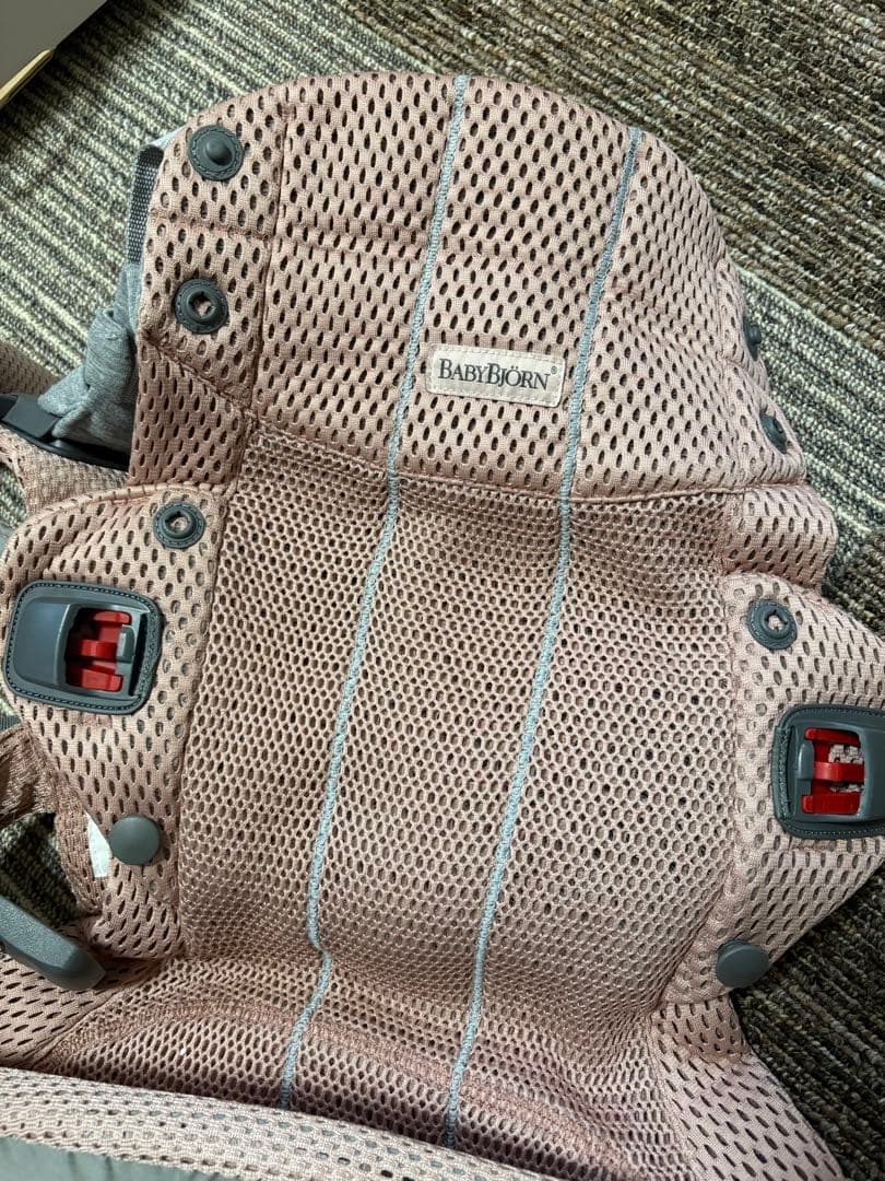 BABY BJORN ベビービョルンハーモニー 抱っこ紐 ダスティーピンク