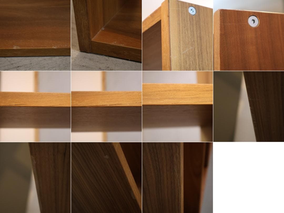 無印良品 MUJI ウォールナット スタッキングシェルフ カジュアル 飾り棚