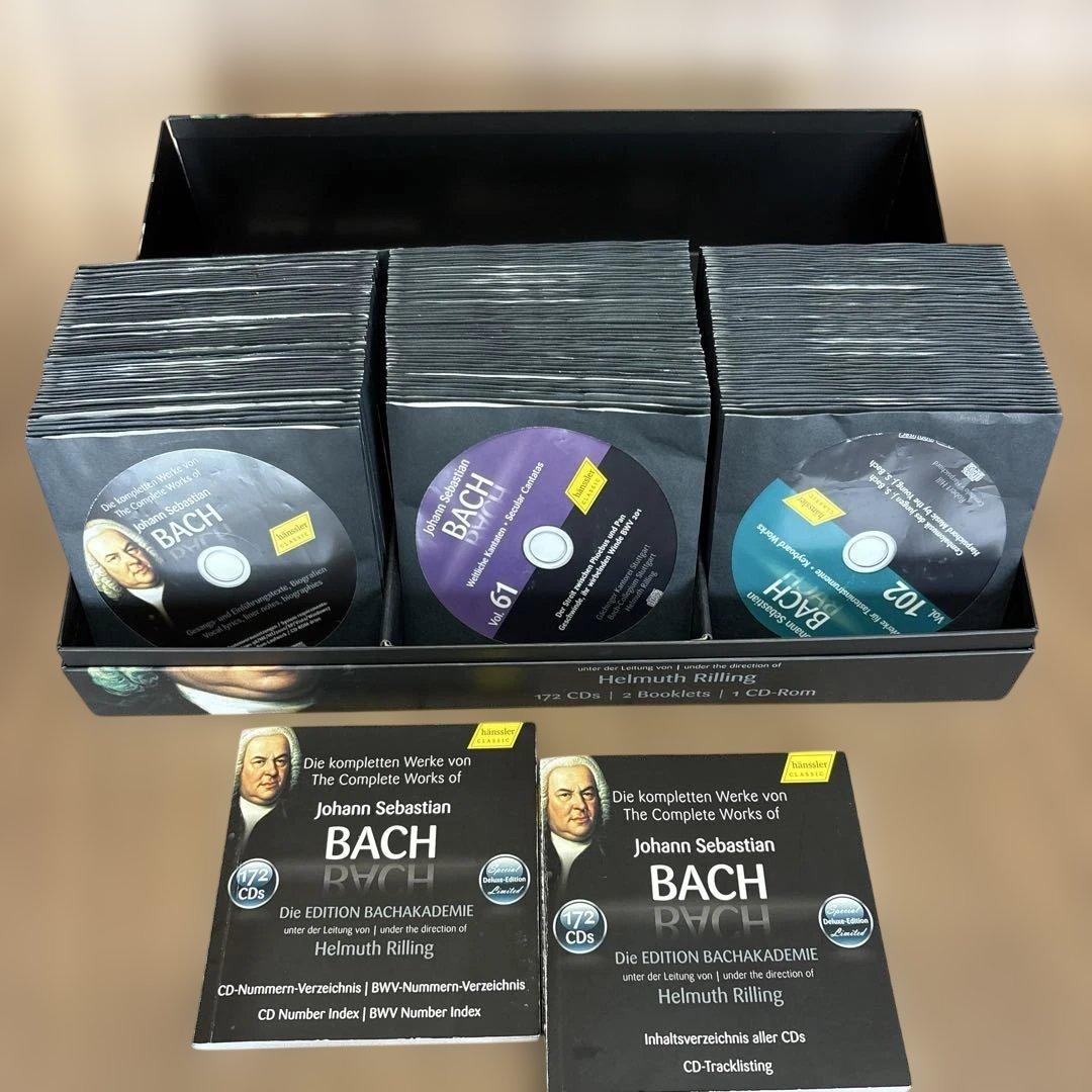 バッハ大全集　ヘルムート・リリング指揮　ブックレット付
