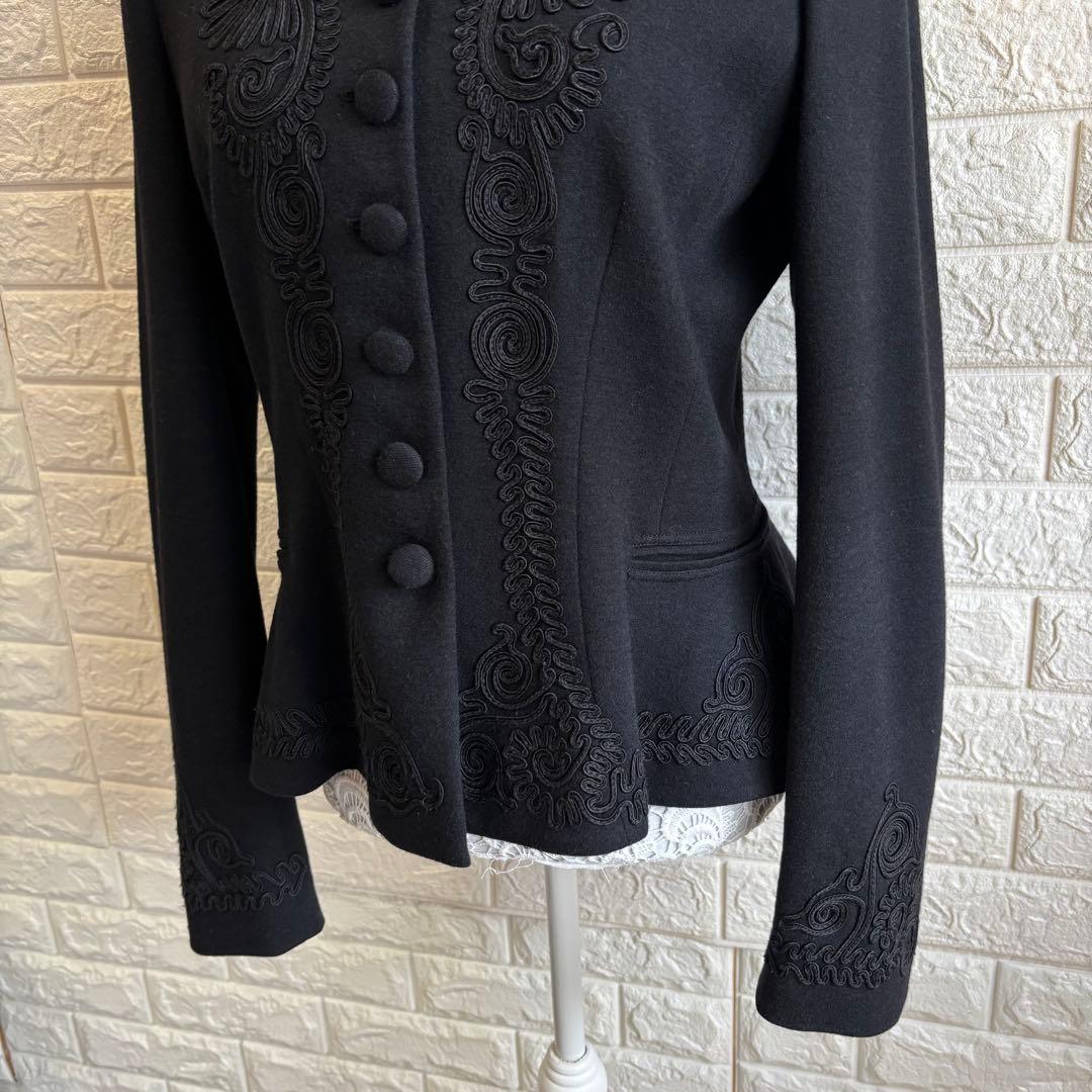 POLO RALPH LAUREN ジャケット ペプラム ウール×シルク 高級