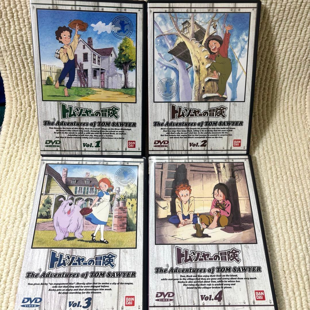 世界名作劇場　トム・ソーヤーの冒険 1-12巻セット　DVD