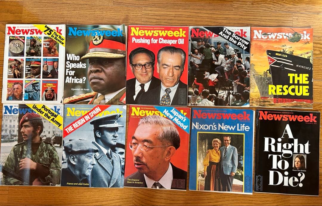 Newsweek 英語版 1974~1979 31冊セット 雑誌 希少