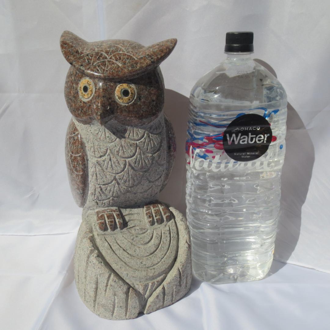 置物 フクロウ ふくろう 梟 オブジェ 福郎  玄関 看板  縁起物