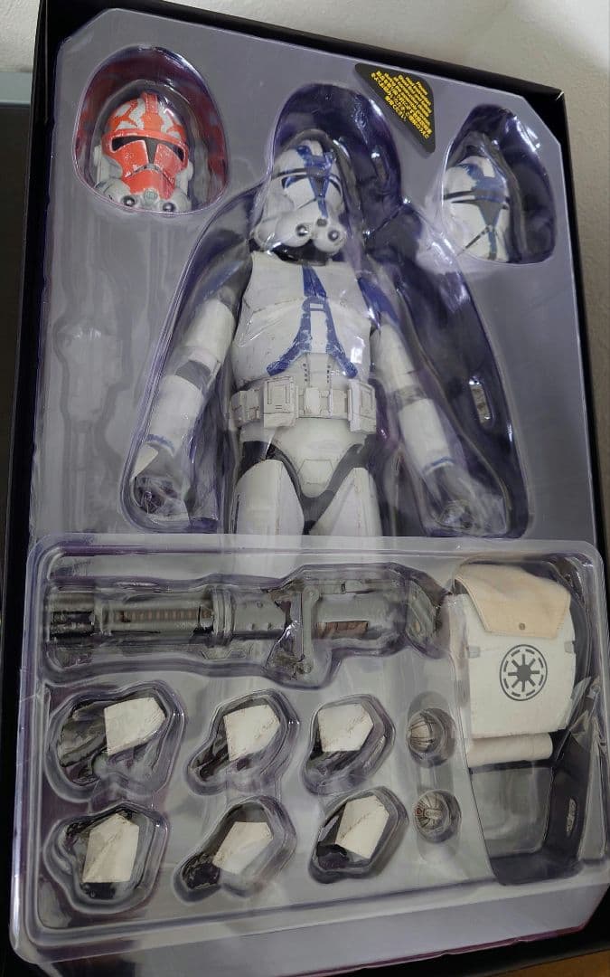 ホットトイズ 1/6 クローン・トルーパー（501大隊）