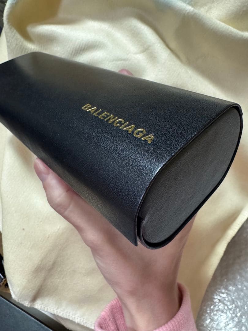 BALENCIAGA バレンシアガ メガネケース 黒 ノベルティ商品