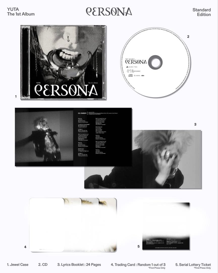 YUTA『PERSONA』 コンプリートセット