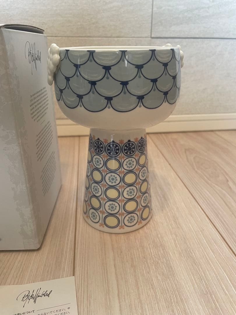 ビヨンヴィンブラッド花瓶Evaフラワーベース北欧デンマークマリメッコイッタラ