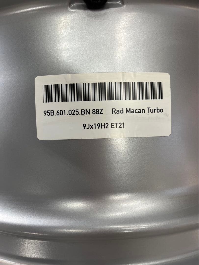 ポルシェ マカン 純正 19インチ アルミホイール