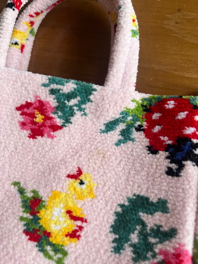 フェイラー　ホテルニューオータニ限定　ハイジルーム　ショルダーバック(ピンク)