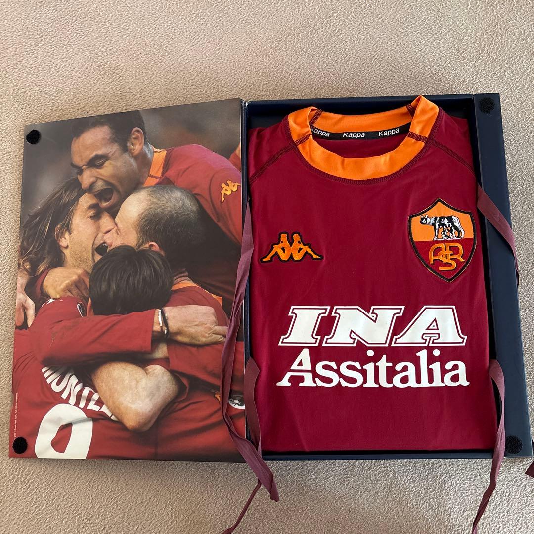 ASローマ　2000-2001 ユニホーム　中田英寿 優勝記念　10000枚限定