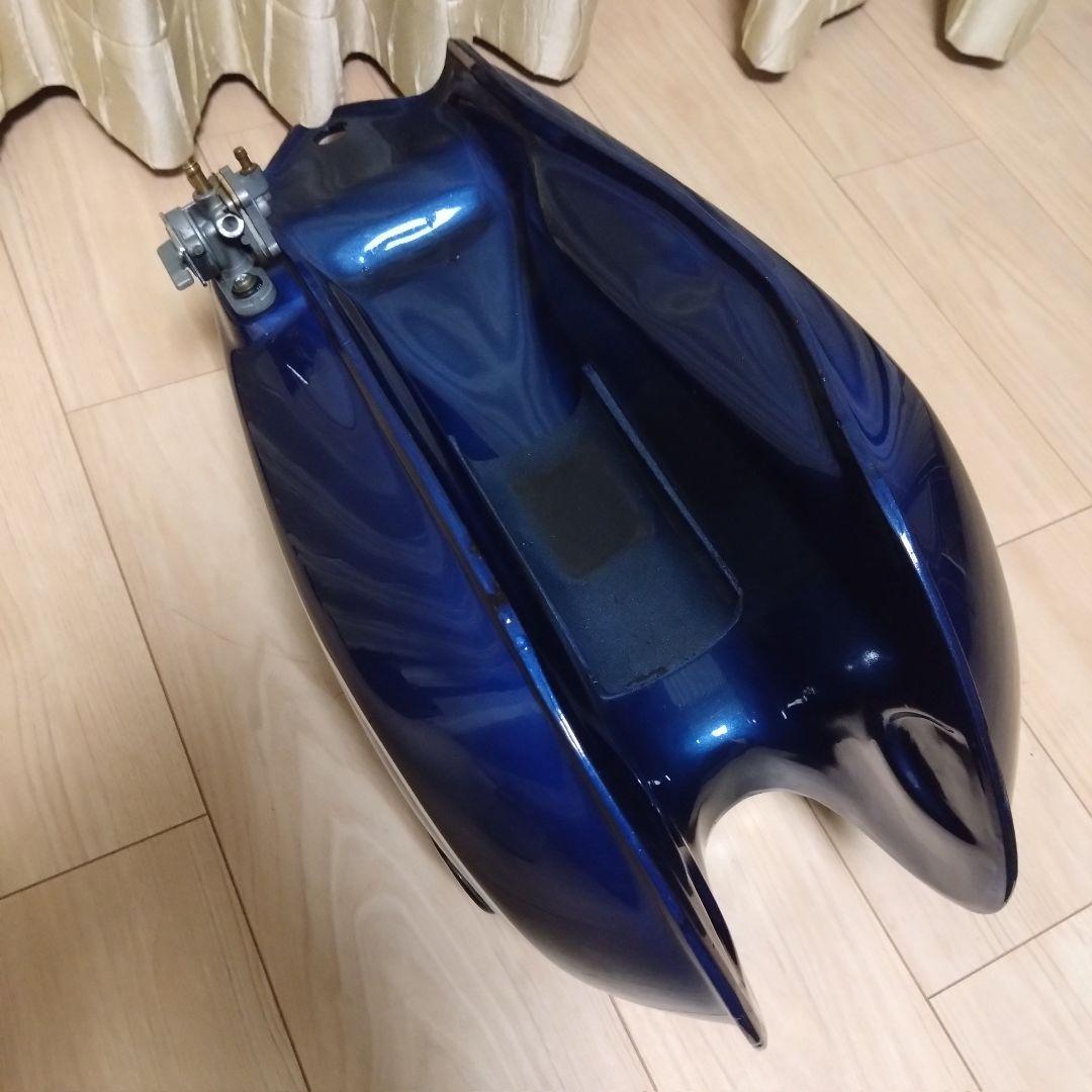 ナル SR400/500 AAA FRPナロータンク ブルーラメ 極美品